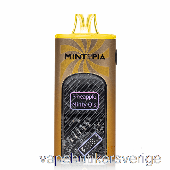 Vape Sverige Mintopia Turbo 9000 Engångsananas Minty O's